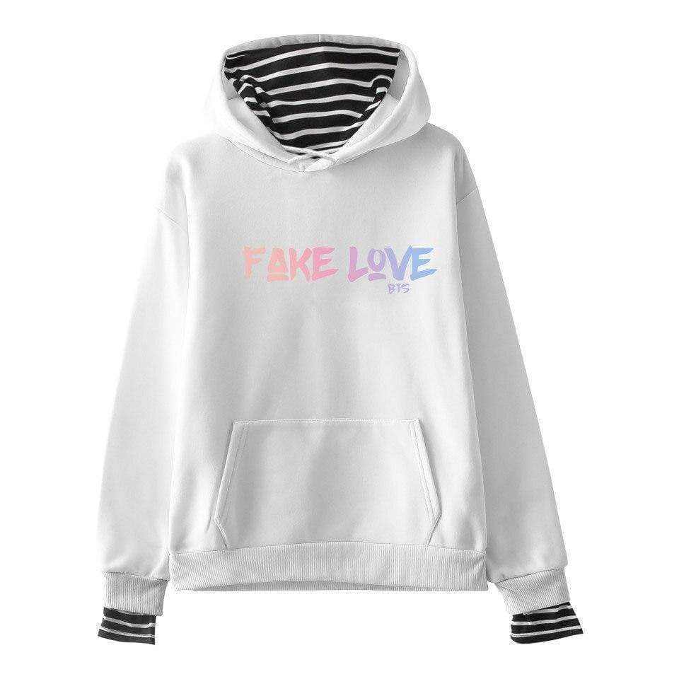 Sweat à capuche BTS - Fake Love - Image 3